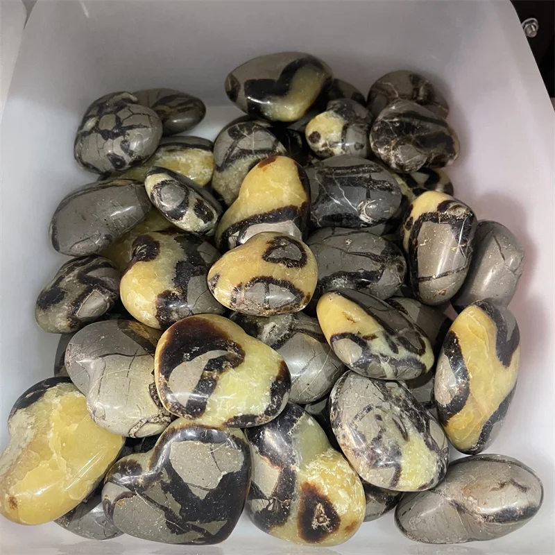 2 фунта оптовая продажа натуральных камней перегородки сердца сердце каменные