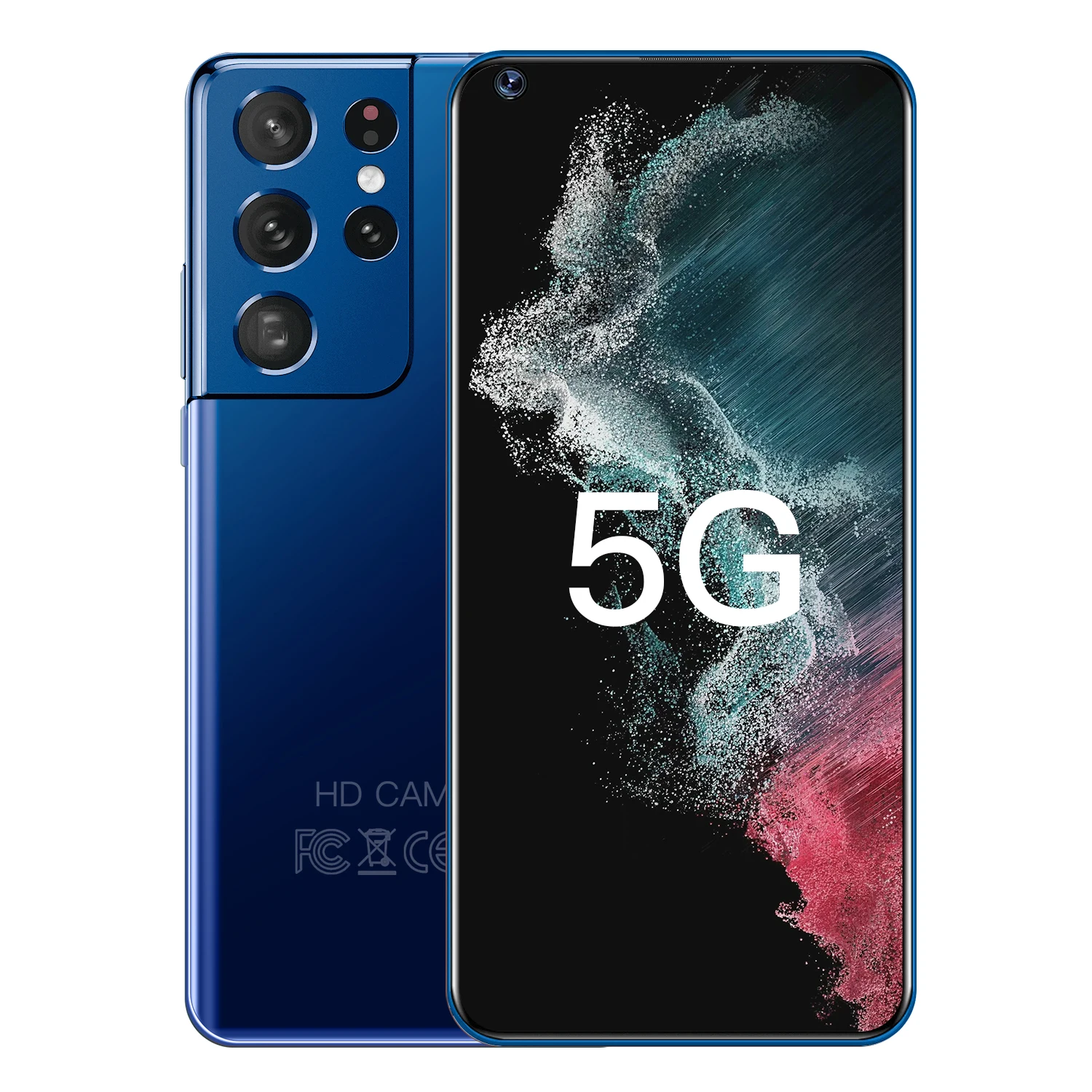 new s22 ultra smartphone global version mobile phones 7 3 inch 16gb512gb 6800mah 48mp 5g network unlocked smartphone celulares free global shipping