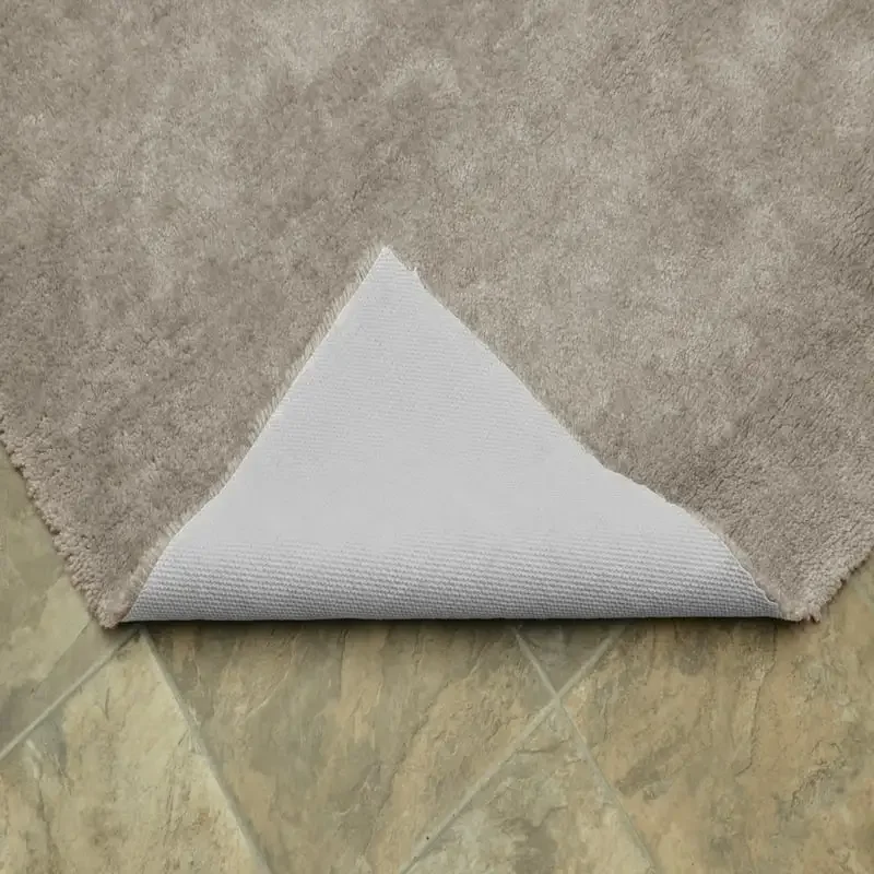

Ivory Soft & Long Lasting Non-Slip Rug Soft Non-Slip Long-Lasting 5 ft. x 6 ft. Taupe Ivory Washable Bathroom Carpet Rug