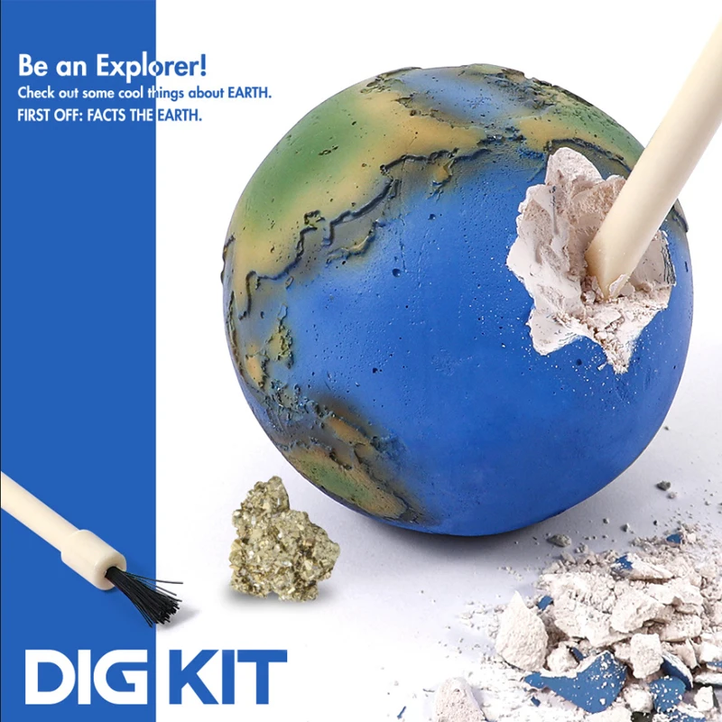 

Star Excavation Toys Archaeological Dig DIY Planet Fossil Gem Mining Eight Planets Children Boys Girls Birthday Xmas Gifts
