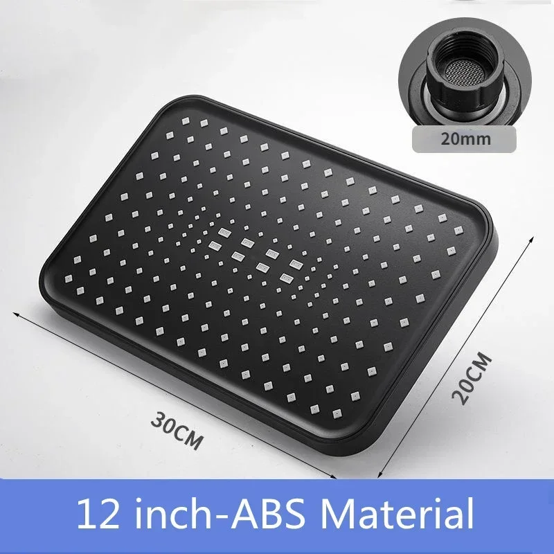 

Насадка для душа с дождевой насадкой, большой поток, насадка для душа с дождевой насадкой, смеситель для ванной комнаты, запасные части, аксессуары для душа для дома, отеля