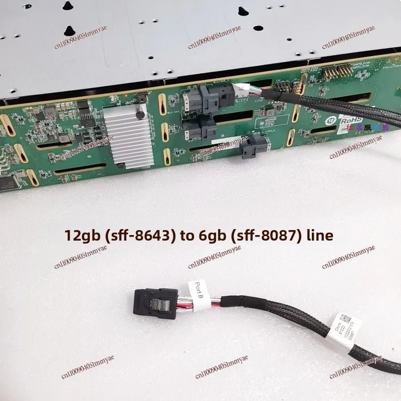 Фото 12-слотовый отсек для HDD 3,5 дюйма с горячей заменой, плата SFF-8087 Mini SAS с разъемом питания D-Type 4Pin Molex для расширения хранилища серверов и NAS №3