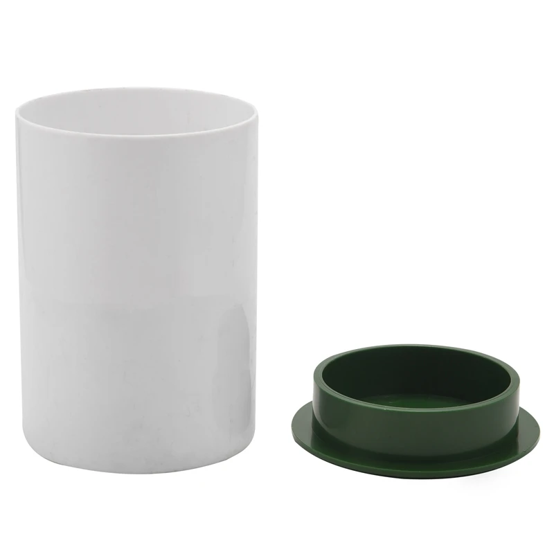 

Зеленая крышка для стакана с отверстиями для игры в гольф, 15 см, зеленые учебные пособия для дома, офиса, путешествий