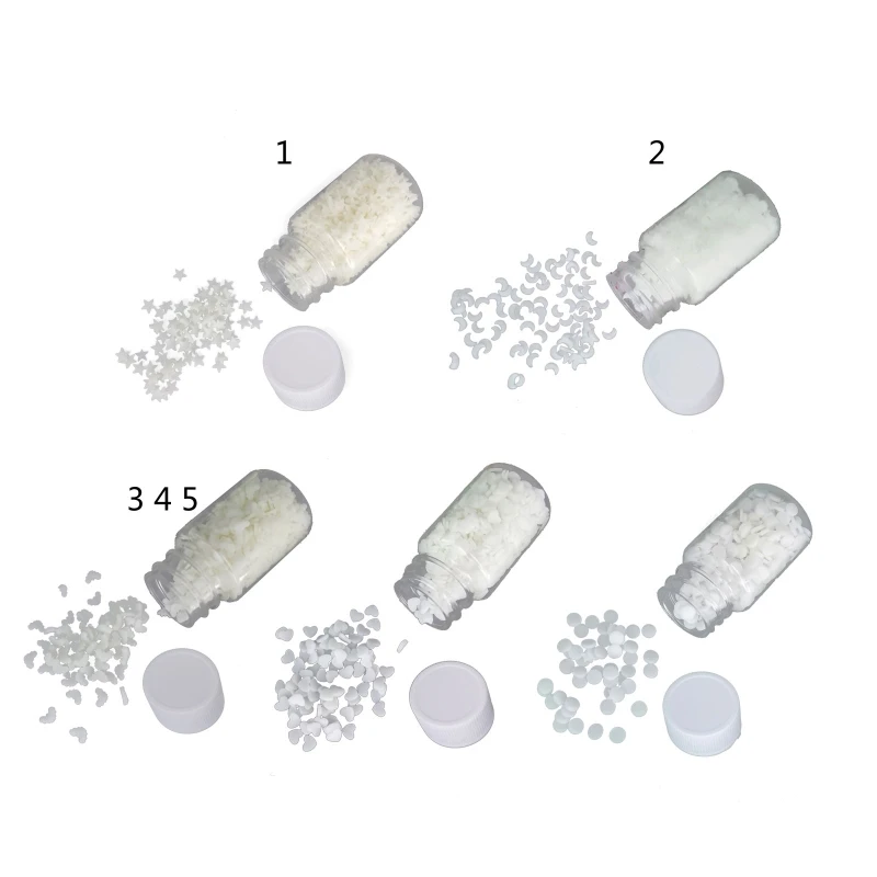 

Luminous Soft Clay Sequins Glow in the Dark Glitters Fillers for DIY Epoxy Resin Mold Nail Art Craft Resin Filling Decor