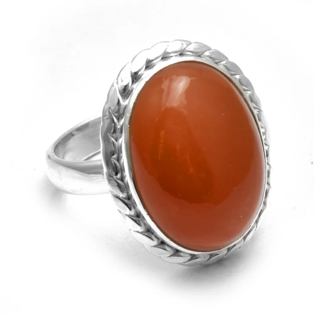 

Подлинный сердолик, Кольцо женское, серебряное ювелирное изделие, подарок для женщин, размер: 7,5, AR5318