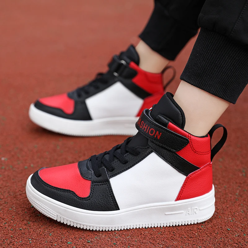 Новинка брендовая детская спортивная обувь для мальчиков Баскетбольная с