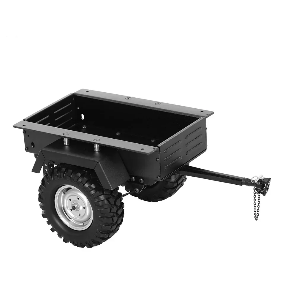 Автомобиль с прицепом металлической листовой пружиной для радиоуправляемого