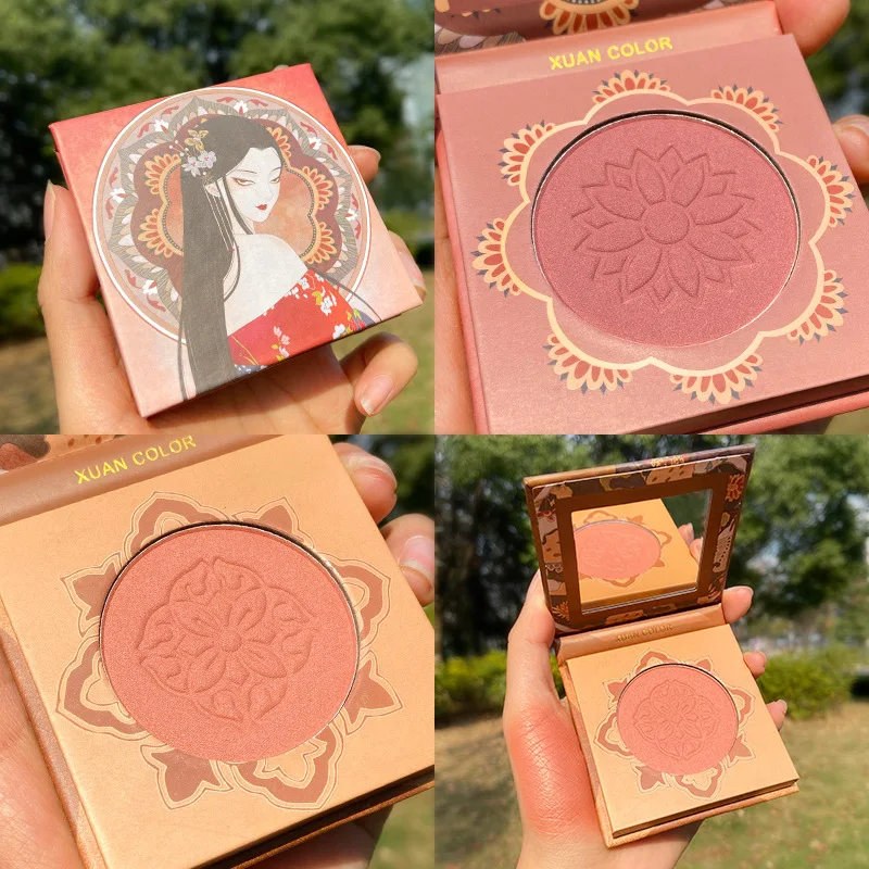 

Chinese Style Blush Palette Face Contour Cute Woman Makeup Palette Blush