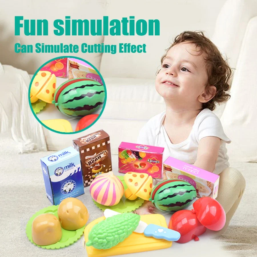 Товары игрушки снэки с имитацией фруктов детский домик для средней игры покупки