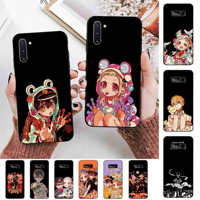 

TOPLBPCS Japan Toilet Bound Hanako Kun Phone Case for Samsung Note 5 7 8 9 10 20 pro plus lite ultra A21 12 72