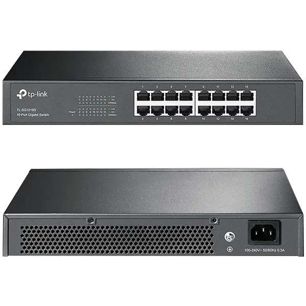 TP-LINK 16 порт 10/100/1000 Мбит/с GIGABIT SWITCH - купить по выгодной цене  | AliExpress