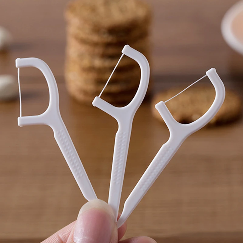 Зубная нить палочки зубочистки семейная упаковка ультратонкая зубочистка