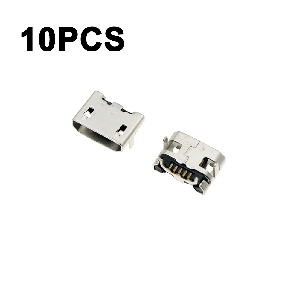 

10 шт. Micro USB 5P, 5-контактный разъем Micro USB, 5-контактный разъем Micro USB для хвостового зарядного Мобильный телефон