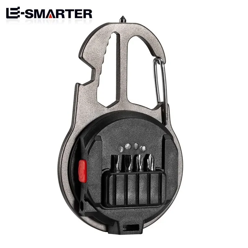 ESMARTER Суперкомпактный перезаряжаемый светодиодный фонарик Многофункциональный