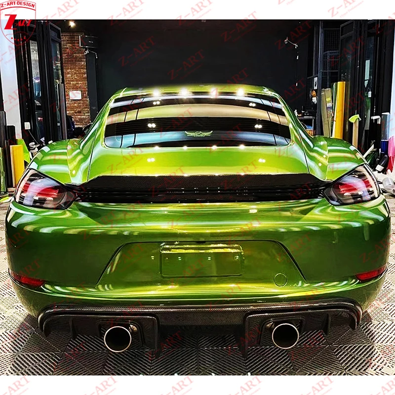 Z-ART 718 Boxster Refit Body Kit для Cayman Tuning Модернизированный комплект Aerodynamic 2016-2019