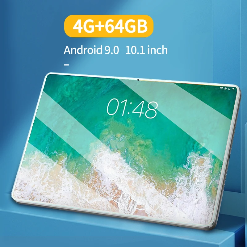 2023 Tablet 10.1 Inch Tablet Android 4GB RAM + 64GB ROM Cheap Tablets 10 Core TABLET PC ANDROID Dual Sim Android 9.0