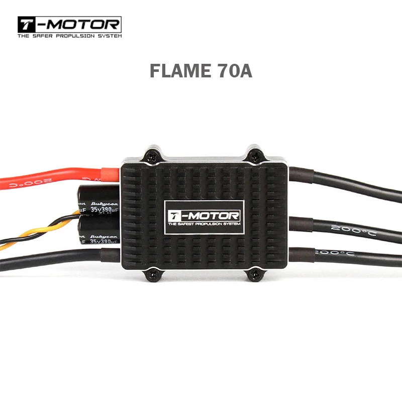 T-двигатель бесщеточный двигатель FLAME 70A LV(4-6S 500HZ NO BEC) специально разработан для многовинтовых