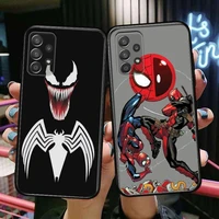 marvel comics phone case hull for samsung galaxy a70 a50 a51 a71 a52 a40 a30 a31 a90 a20e 5g a20s black shell art cell cove