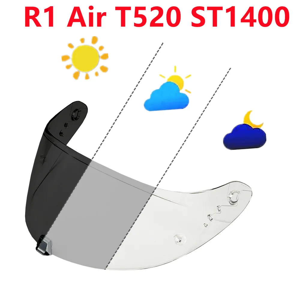 Мотоциклетный фотохромный шлем Защитная пленка для шлема R1 Air T520 ST1400