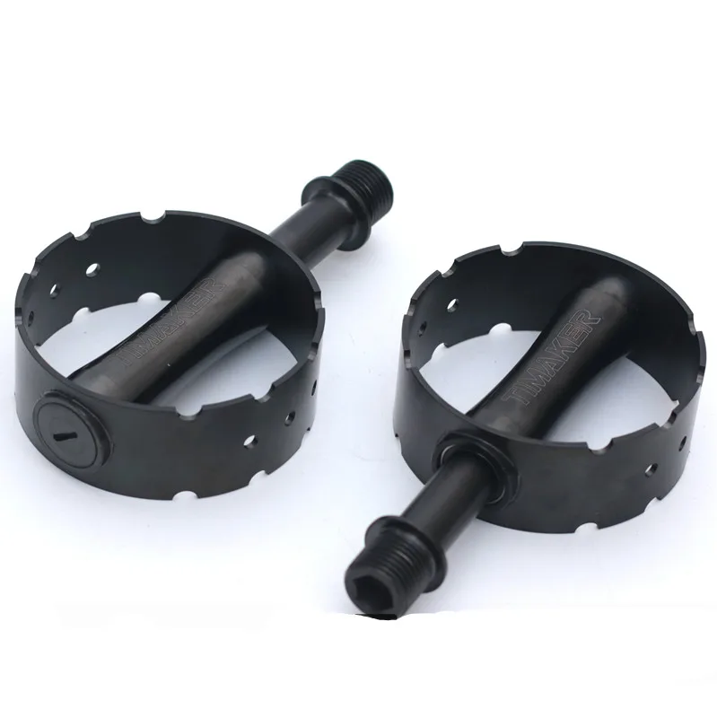 Bicycle full titanium pedal gold and silver black for brompton MTB road bike ultra-light pedal