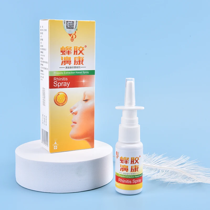 

100% Natural Herbal Nose Spray Sinusitis Nasal Drops Treatment Itchy Allergic Nose Medical Herb Rhinitis Liquid from mink 20ml