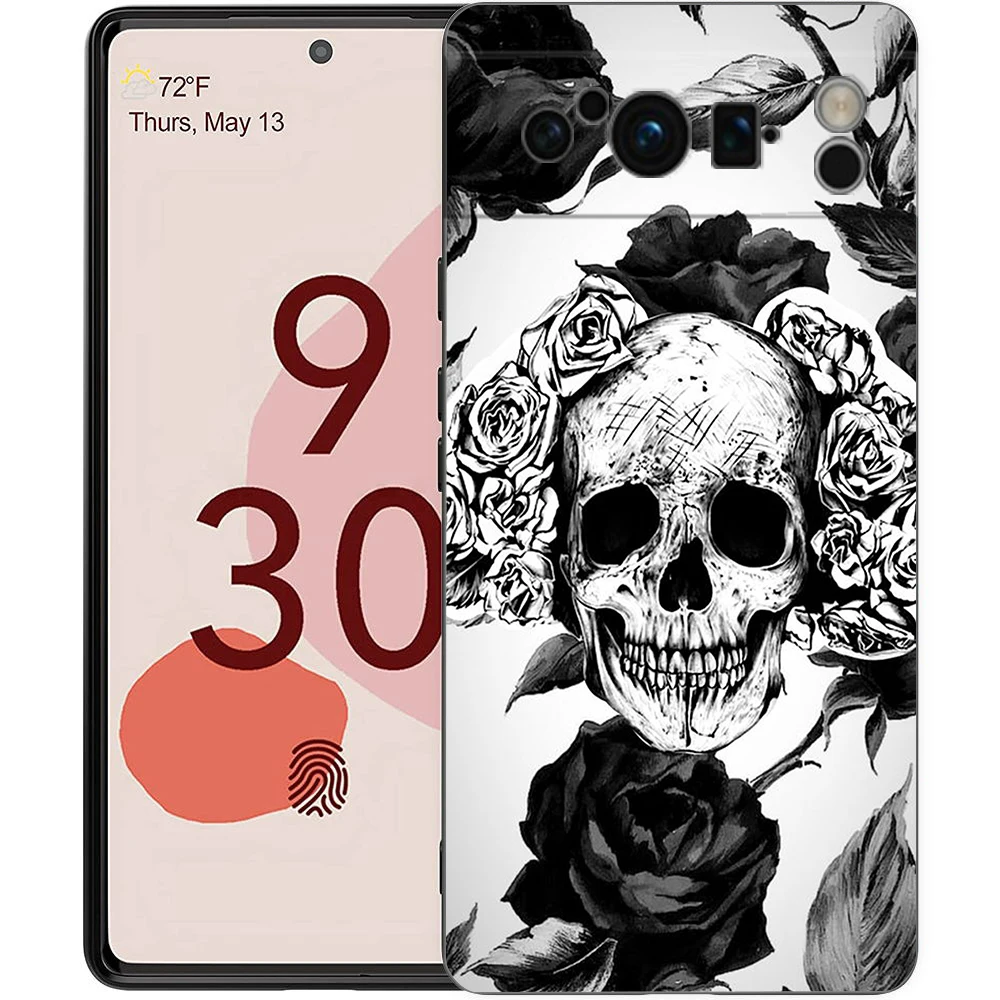 Фото Модный чехол для телефона с черепом для Google Pixel 8 7 6 7A 6A Pro №5