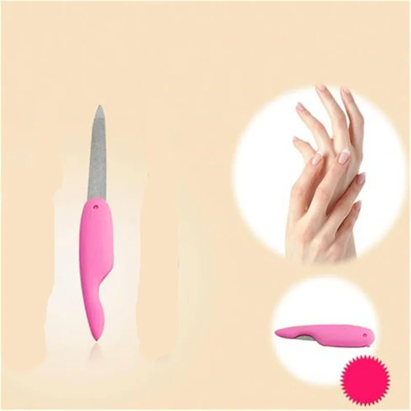 Мини-аксессуары Для Ногтей Металлический Складной Инструмент Из Нержавеющей