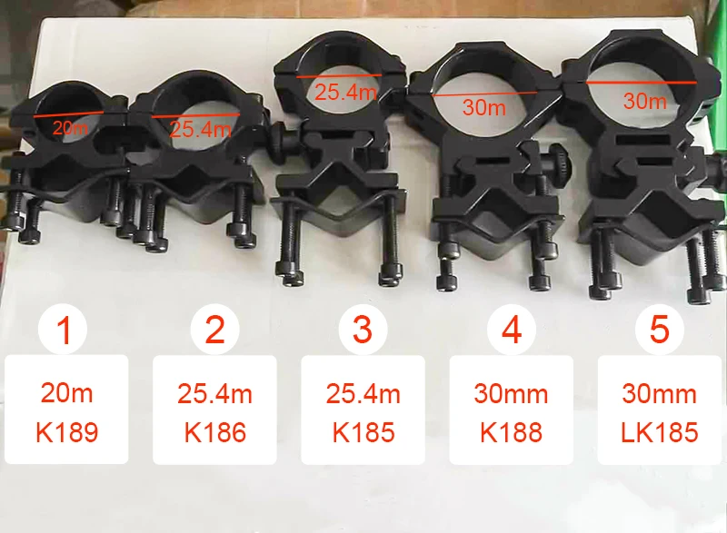 Зажим для труб K185 K186 K188K189 двусторонний низкий сиденье 20-30 мм Универсальный Ar 15