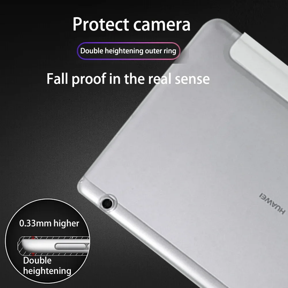 Для Huawei MediaPad T3 10 9 6 дюйма / T5 1 противоударный чехол из искусственной кожи с супер