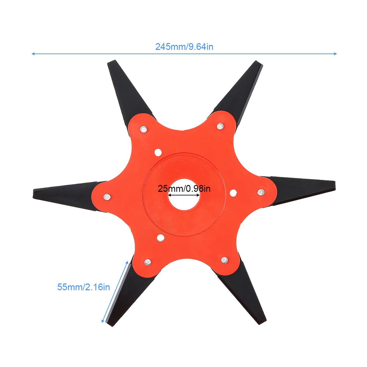 6 лезвий головка резака триммер для травы щетка режущая садовый