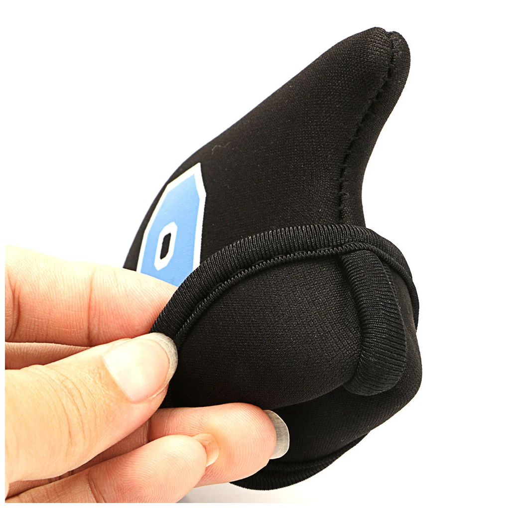 

10 Pieces Soft Lined Golf Club Head Cover Protector Personalized Training Outdoor Sports Accessories Golfers Gifts