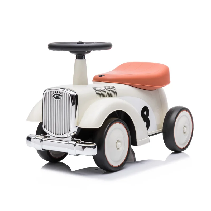 Ins Style Retro Scooter for Children Yo-yo Balancing Car Baby Walker Baby Toy Buggy Twister Baby Rocking Chair