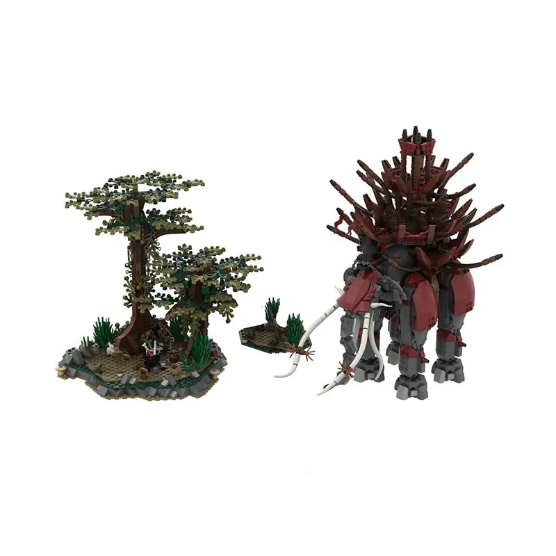 Волшебные кольца модель киносцены Moc строительные блоки технология засады