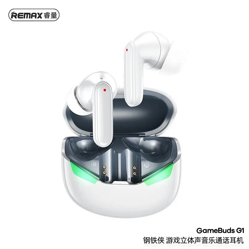 Фото REMAX GameBuds G1 In Ear Bluetooth 5.3, зарядное устройство -360 °   Звуковой эффект — многорежимные игровые наушники №3