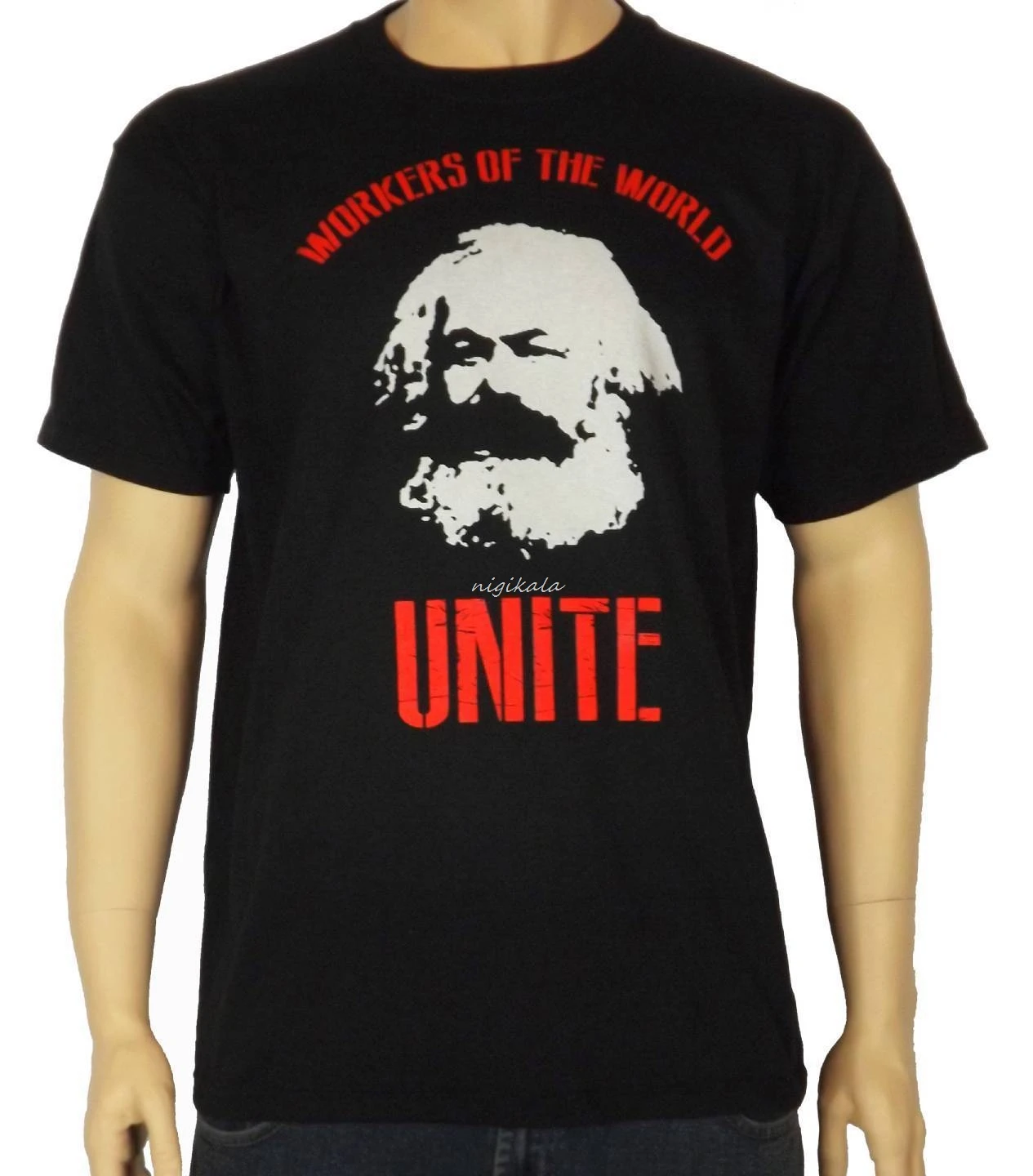 

MARX WORKERS T-SHIRT - Marxist Communist Socialist Che Guevara