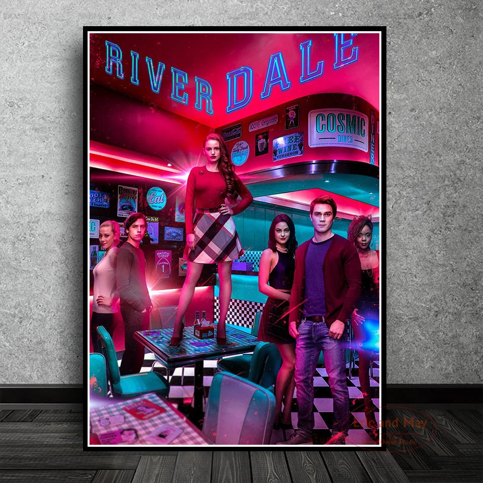 

Riverdale Posters Tv Series Show posters and prints Pictures On The Wall Abstract Decorative Home Decor Cuadro Decorativo