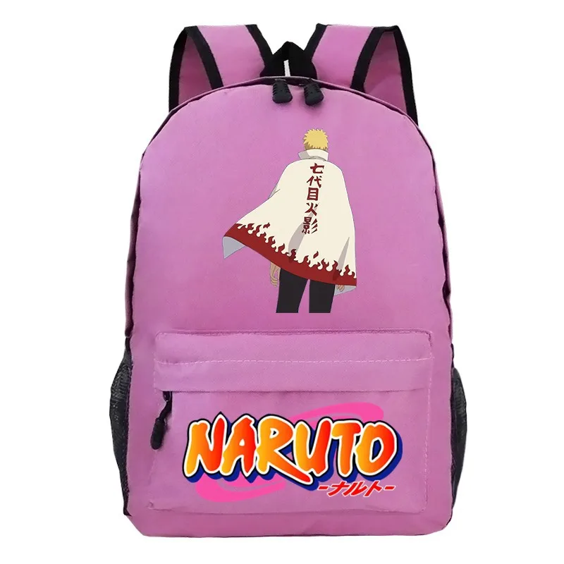 

Naruto Backpack Japanese Anime Print Backpack Casual Bag Kawaii Children's Campus Student Bag Backpack Men