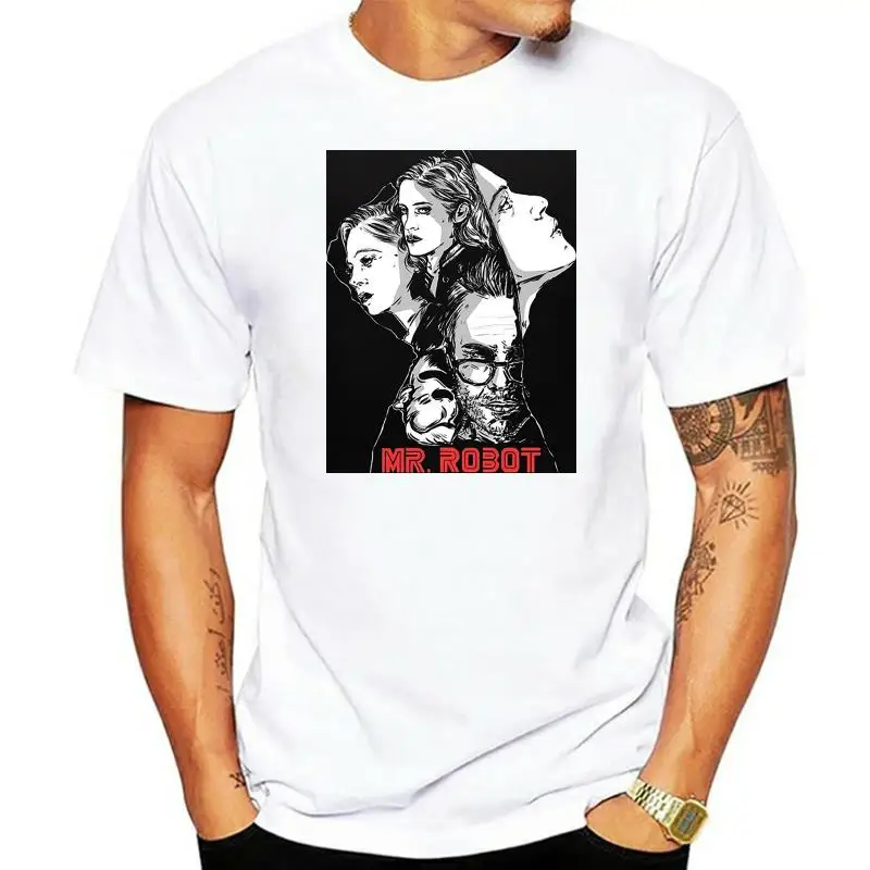 Mr Robot Fsociety Anonymous Mask Mens Cool T Shirt Personalized