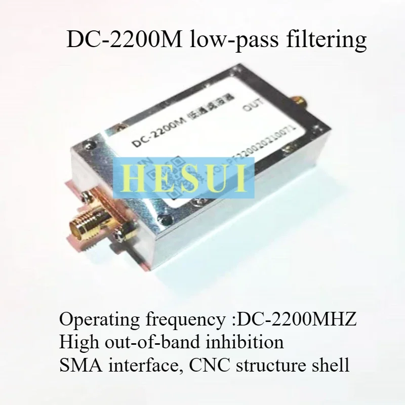 Фото DC-2200M фильтр нижних частот Фильтр гармонического подавления LTCC LPF Высокое подавление №1