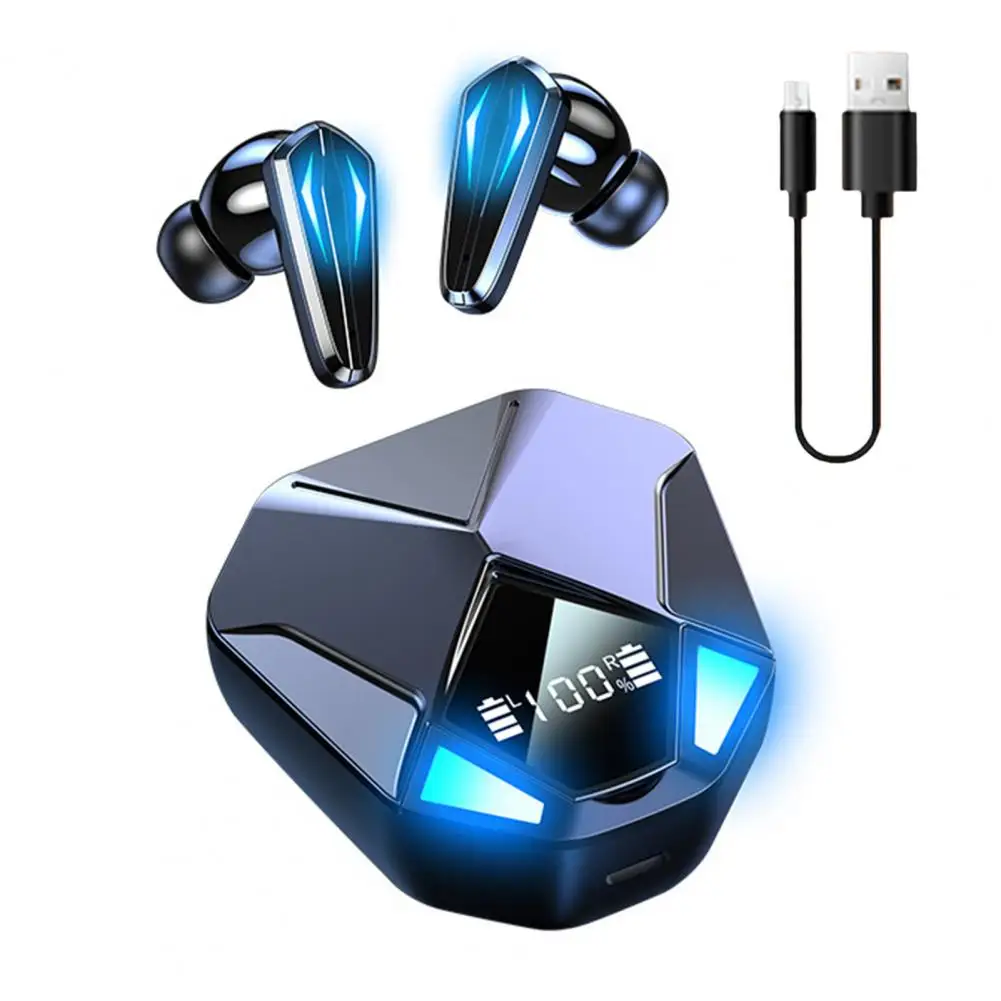 

TWS Bluetooth V5.1 Earphones E-sports Wireless Headphones 9D Stereo Earbuds Gaming Headset With Microphone For PS4 iPhone Huawei