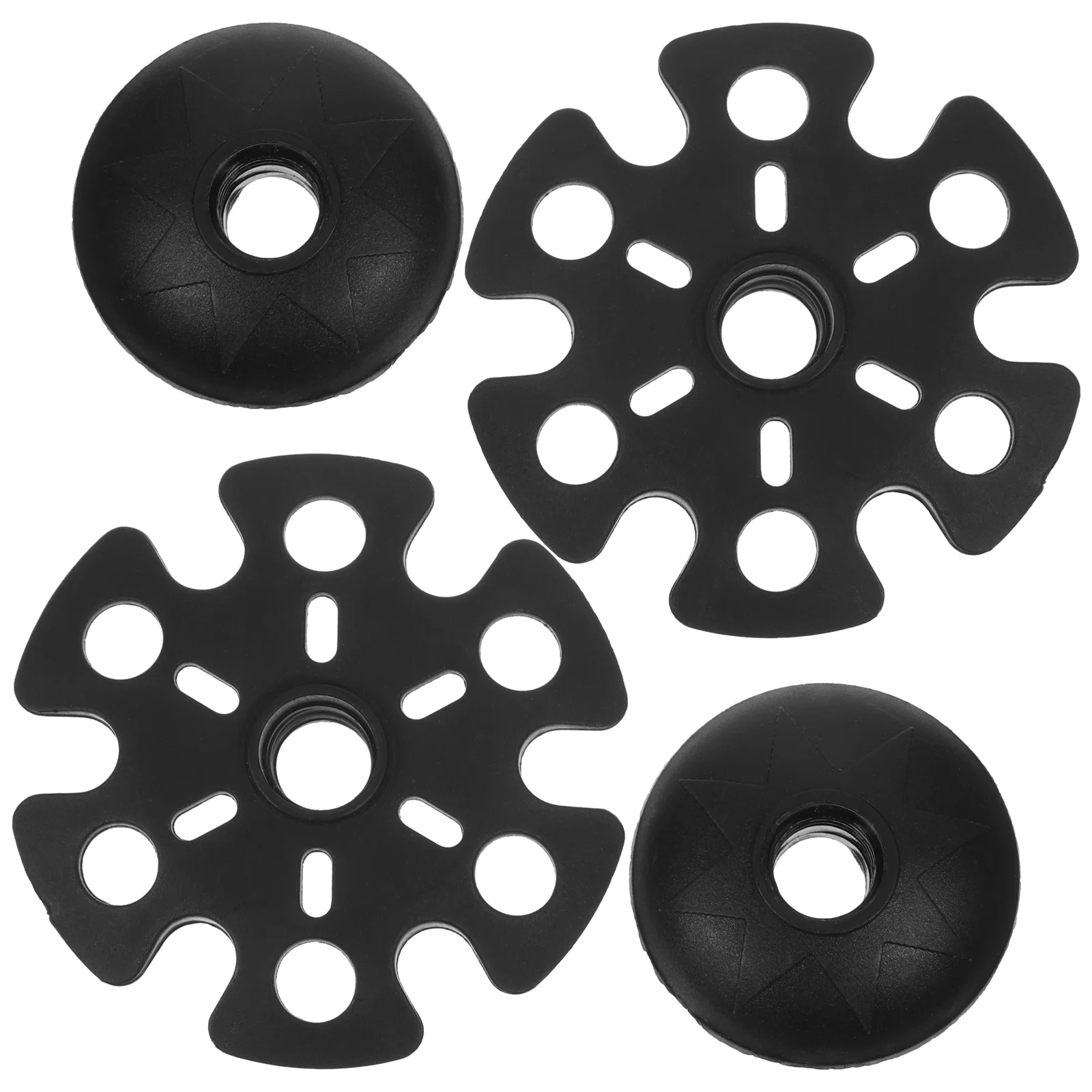 4 шт. трость Alpenstock грязевой поднос костыль коврики походные палки защита