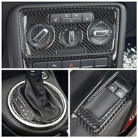 Carbon Fiber Car Interior Moulding Trim Cover For Volkswagen VW Beetle 2012-2019 Auto Inner Decoration Sticker Car Accessories