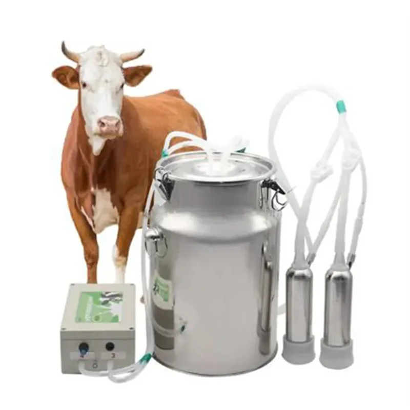 

10L Milking Machine Vacuum Type Goat Automatic Dairy Cows Goat Pulse Milk Machine Pulsation Portable Electric Milking Machines