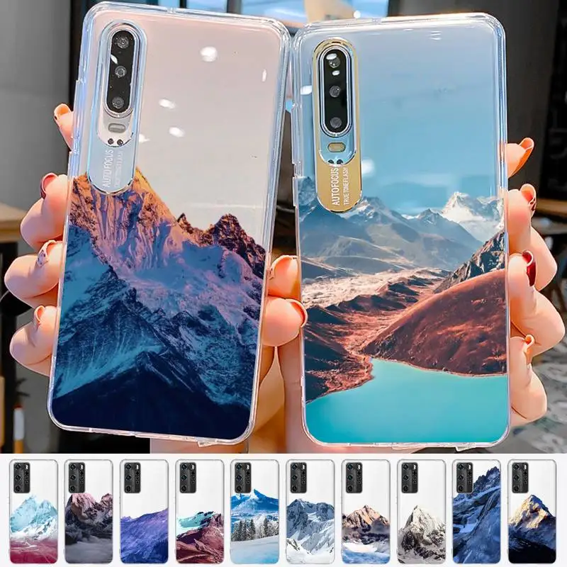 

Snow mountain Phone Case for Samsung S20 ULTRA S30 for Redmi 8 for Xiaomi Note10 for Huawei Y6 Y5 cover