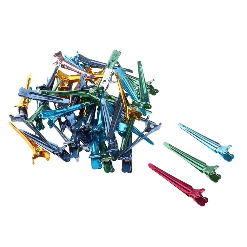 

50 шт. зажимы для волос из крокодиловой кожи