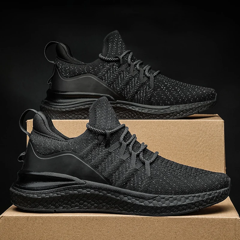 2022 Newest Xiaomi Mijia Sneakers 4 Upgrade Version Men Fashionable Breathable Flying Woven Antibacterial Sports Running Shoes