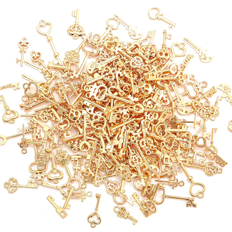 20 шт. 10 цветов различные стили случайно смешанные брелоки для браслета ожерелья