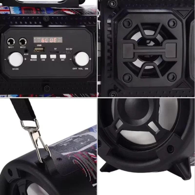 Bluetooth-динамик с FM-радио 20 Вт