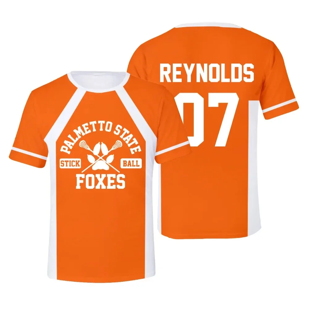Новый Foxhole Court Palmetto State Foxes Lacrosse Джерси Косплей WILDS MINYARD 3D футболка мужскаяженская одежда детские футболки (art.: 3920d1f5151e5) - 3920d1f5151e5