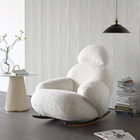 nordic rocking chair modern home internet celebrity lazy sofa living room single light luxury couch leisure rocking couch